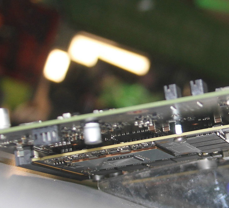 Появились первые крупные изображения нового графического процессора Nvidia