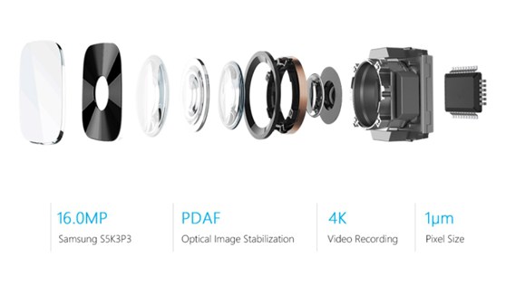Это первый в индустрии датчик изображения для мобильных устройств с пикселями размером 1 мкм