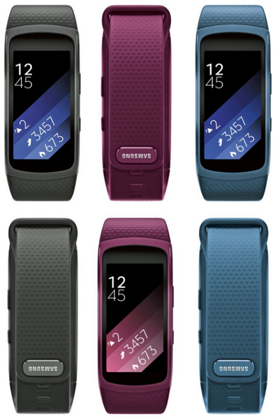 Появилось официальное изображение Samsung Gear Fit 2