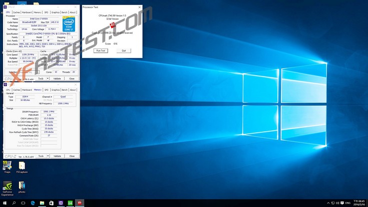 Тесты десятиядерного процессора Intel Core i7-6950X показали превосходство над предшественником