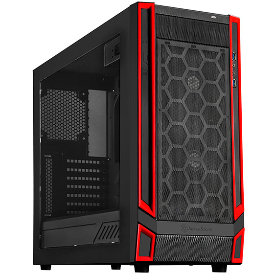 Корпус SilverStone Redline RL05 рассчитан на системные платы типоразмера microATX и ATX