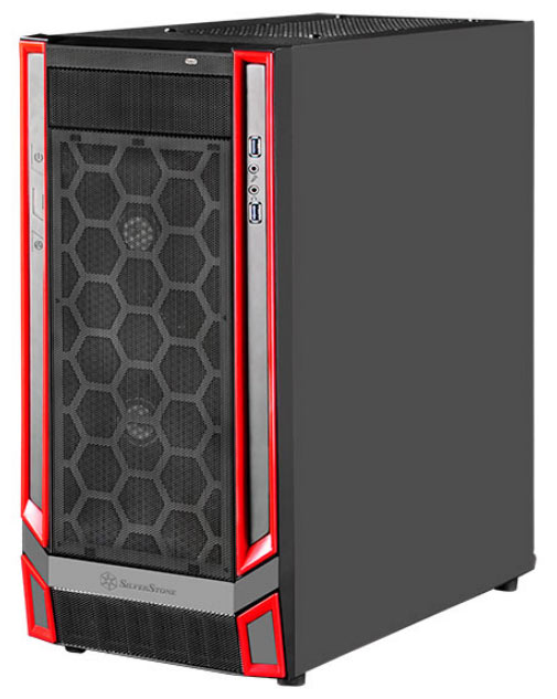 Корпус SilverStone Redline RL05 рассчитан на системные платы типоразмера microATX и ATX