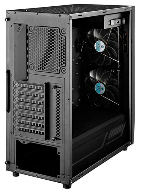Корпус SilverStone Redline RL05 рассчитан на системные платы типоразмера microATX и ATX