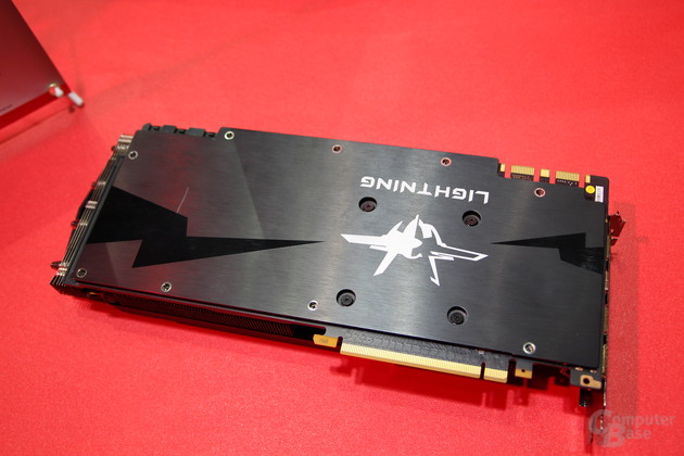 Появились фото карты MSI GTX 1080 Lightning