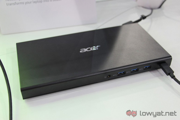 Cтыковочная станция Acer External Graphics Dock со встроенной видеокартой Nvidia GeForce GTX 960M: подробности