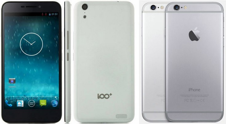 Baili утверждает, что Apple скопировала дизайн её смартфона 100C