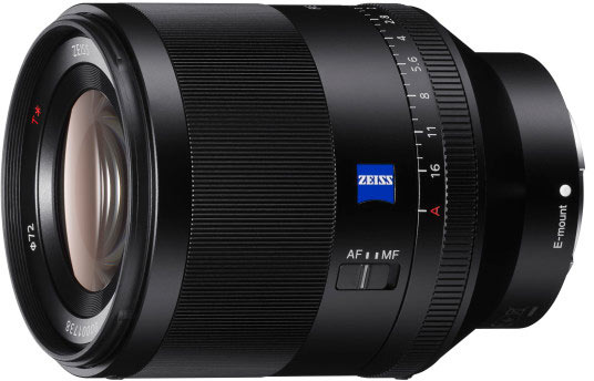 Полнокадровый объектив Sony FE 50mm F1.4 ZA оценен в 1800 евро
