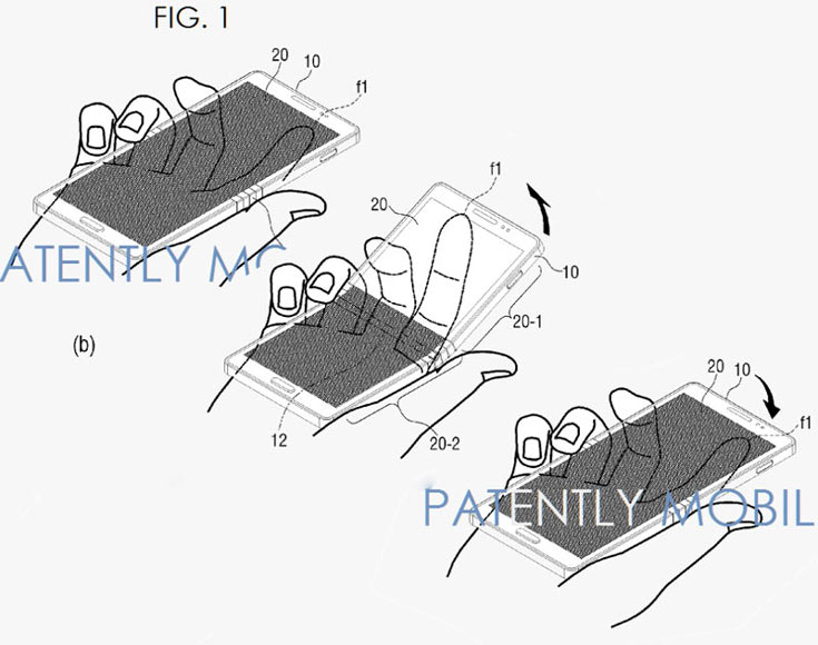 В Samsung уже продумали, как использовать возможность сгибать и складывать экран смартфона