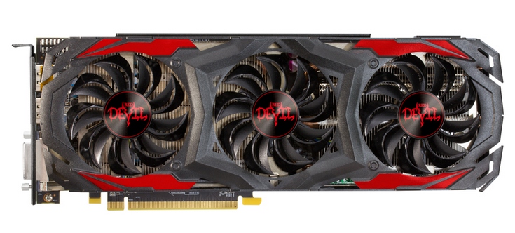 3D-карта PowerColor Red Devil RX 480 работает не на столь высоких частотах, как предполагалось