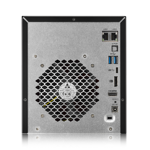 Сетевое хранилище Thecus N4810 поддерживает массивы объемом до 40 ТБ