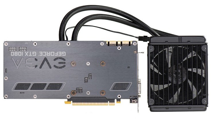 Карта EVGA GeForce GTX 1080 Hybrid стоит $730