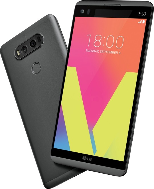 LG V20 - всего по два и Android 7.0