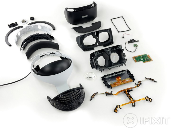 Гарнитура PlayStation VR легко разбирается, но трудно собирается