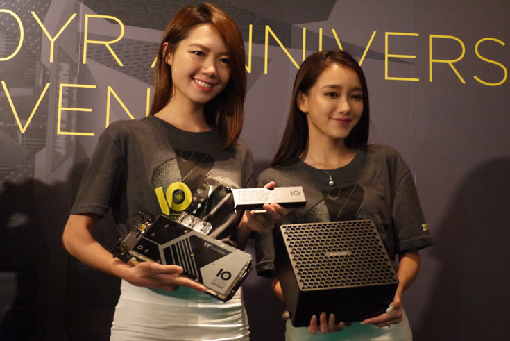 Компания Zotac сегодня провела мероприятие, посвященное 10-летию со дня основания