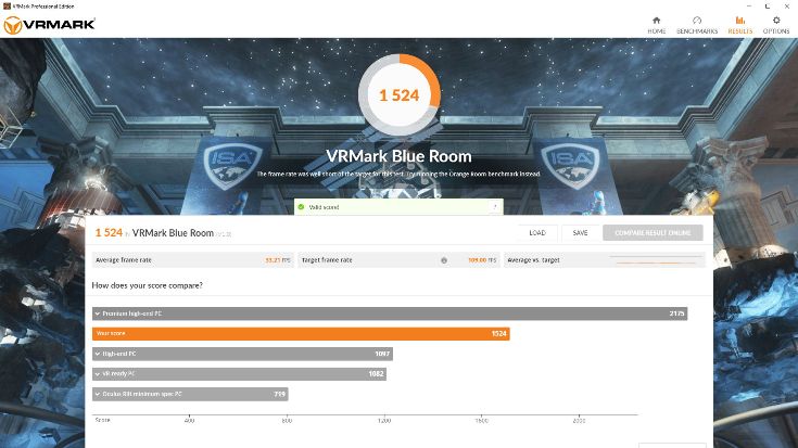 Тестовый пакет Futuremark VRMark состоит из двух тестов