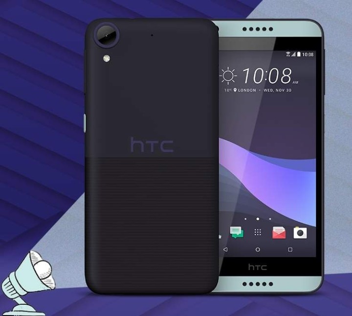 HTC Desire 650 - смартфон в полосочку