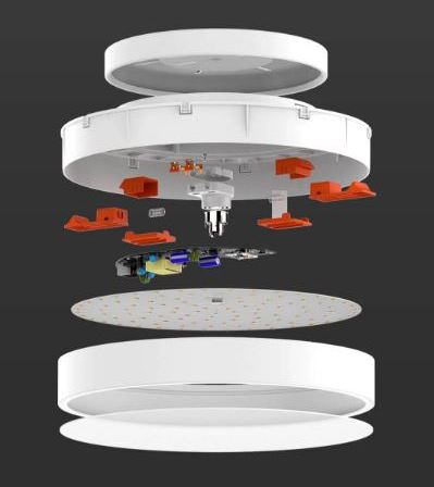 Потолочная светодиодная лампа с управлением со смартфона Xiaomi Yeelight оценена в $50