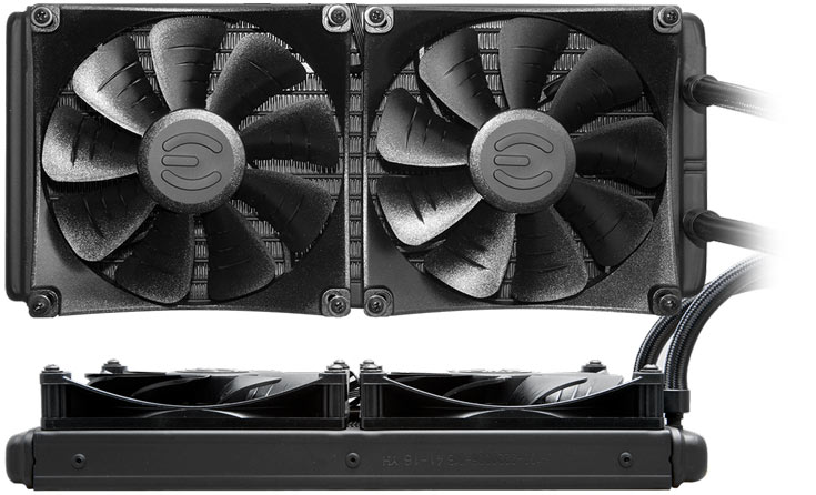 Жидкостные системы охлаждения EVGA CLC 120 и 280 оснащены полноцветной подсветкой