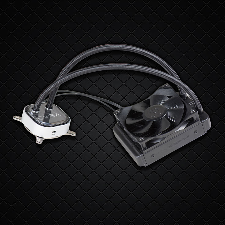 Жидкостные системы охлаждения EVGA CLC 120 и 280 оснащены полноцветной подсветкой