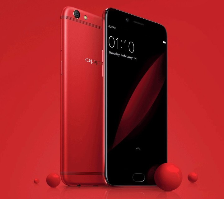 OPPO R9s Valentine Red Edition - смартфон-валентинка