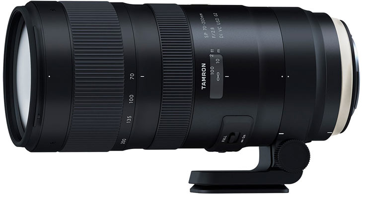 Эффективность стабилизатора Tamron SP 70-200mm F/2.8 Di VC USD G2 производитель оценивает в пять ступеней экспозиции