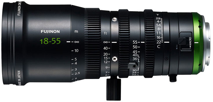 Fujinon MK18-55mm T2.9