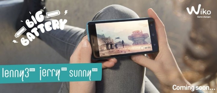 Анонс: Wiko Sunny Max и Wiko Jerry Max