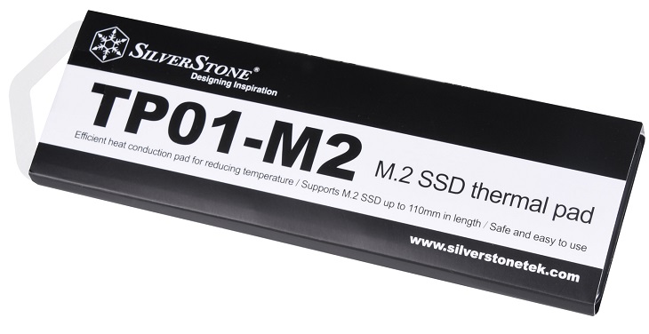Теплопроводность SilverStone TP01-M2 составляет 4 Вт/(м∙К)