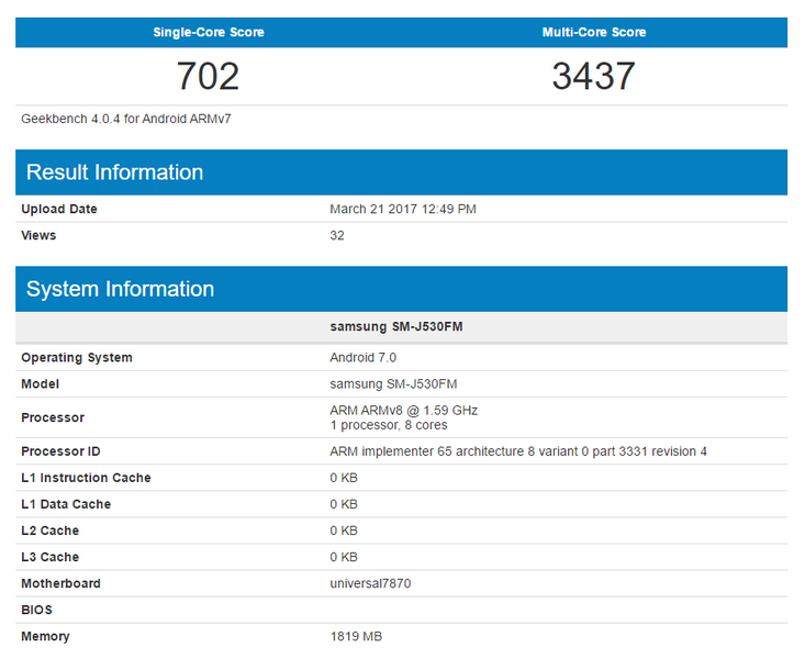 Смартфон Samsung Galaxy J5 нового поколения оснастят 14-нанометровой SoC