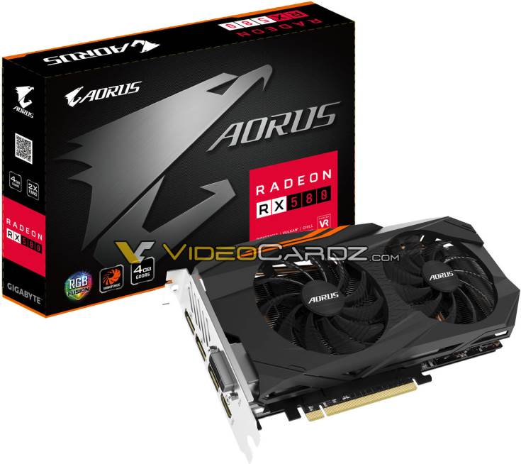 Gigabyte Radeon RX 580 Aorus 4G