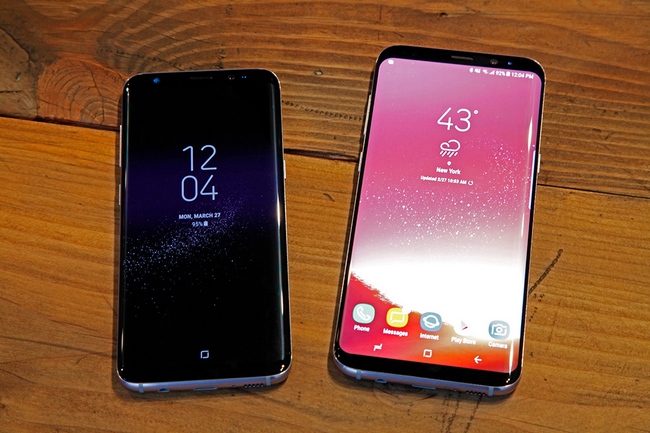 Ожидается, что смартфон Samsung Galaxy S8+ опередит по продажам младшую версию