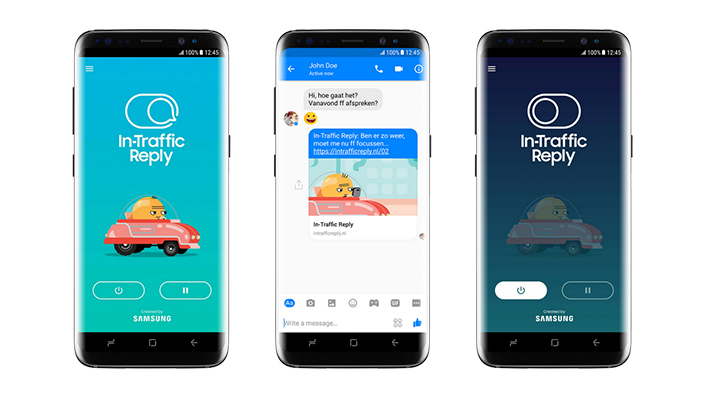 Samsung готовит приложение In-Traffic Reply для смартфонов с Android, предназначенное для водителей