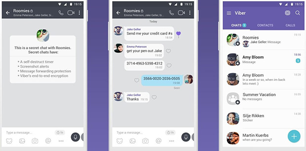Viber запускает секретные чаты, которые самоуничтожаются