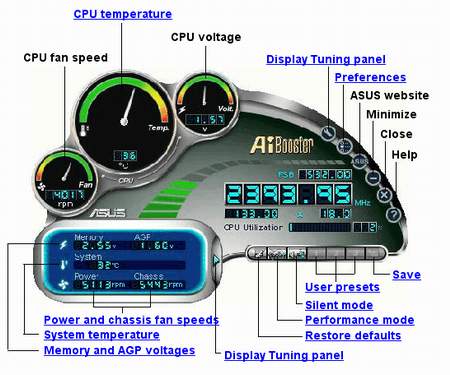 Разгон: ASUS Ai Booster v.2.02.03