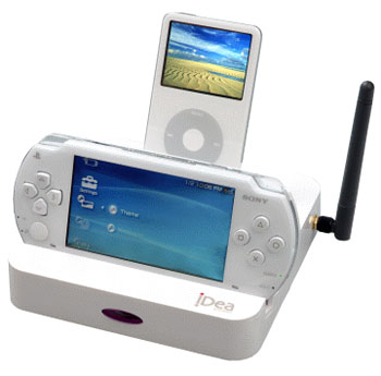 iDea Superdock MP3 плеер Sony PSP