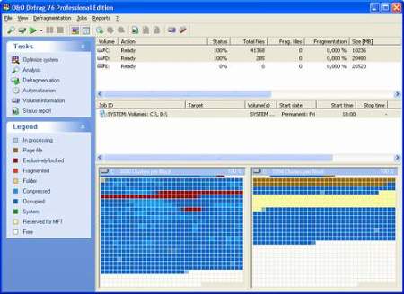 Дефрагментаторы: O&O Defrag v.8.5.1788