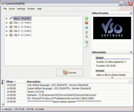 Мультимедиа: ConvertXToDVD 2 (aka DivxToDVD ) v.2.0.13