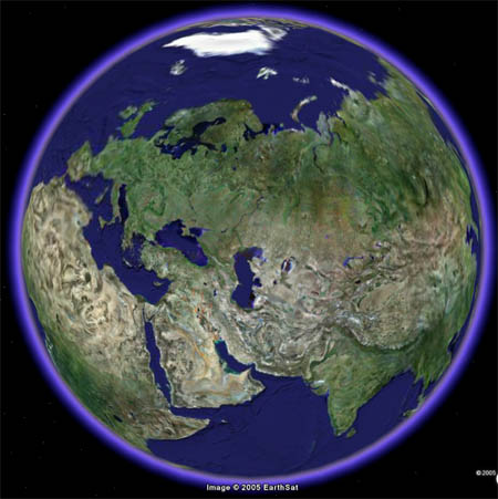 Интернет и сети: Google Earth v.4.0 Beta