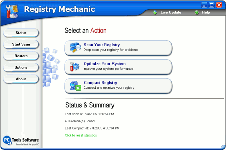 Настройщики: Registry Mechanic v.5.2