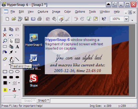 Графика: HyperSnap-DX v.6.10.00