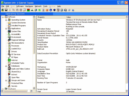 Диагностика: System Information for Windows (SIW) v.1.62