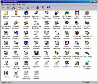 Тестовые приложения: SiSoftware Sandra Lite 2007 (Updated)