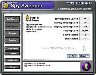 Безопасность: Spy Sweeper v.5.0.5.1286