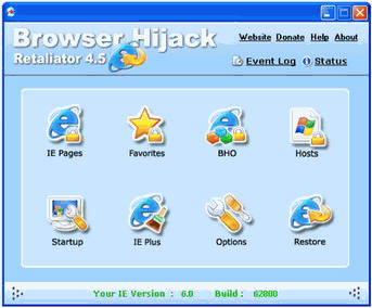 Безопасность: Browser Hijack Retaliator 4.5