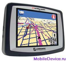 Lowrance iWay 250c GPS навигатор, КПК