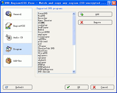 CD/DVD: DVD Region+CSS Free v.5.9.8.3