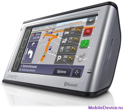 Sony NV-U80 и NV-U81T GPS навигатор, программа Position Plus