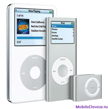 Apple iPod Shuffle событие  iPod, Gartner