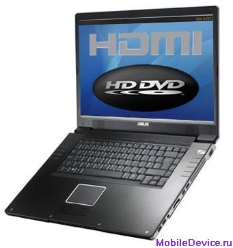 ASUS Computer W2J, W2P ноутбук HD DVD, Core 2 Duo