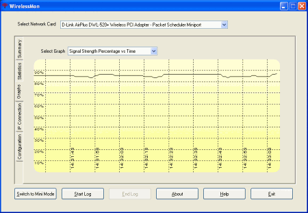 Мониторинг: PassMark WirelessMon v.2.0 Build 1006